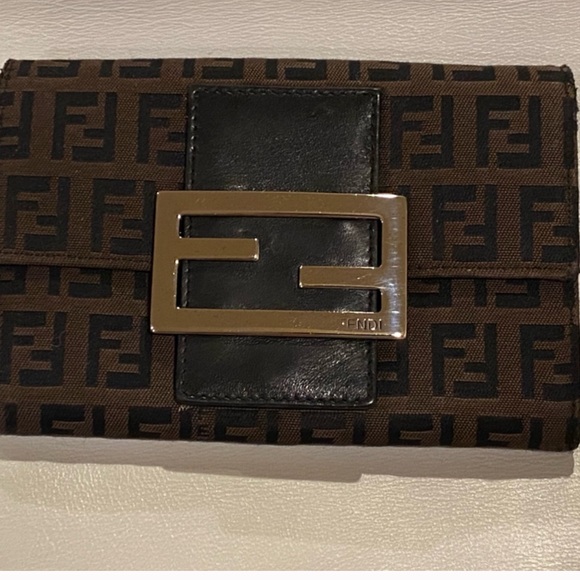 Fendi Zucca Canvas Wallet - Picture 1 of 1